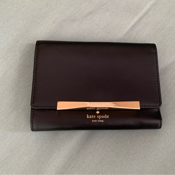 NWT KATE SPADE CALLIE CAMDEN WAY BLACK WALLET - Picture 14 of 14